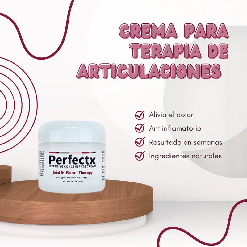 Perfectx - Ungüento Ortopédico Crema para terapia de huesos y articulaciones 🤩 ¡Doble Alivio para tu cuerpo! Llévate 2 al Precio de 1