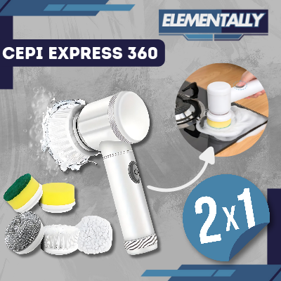 Cepi Express 360™ - Dale un brillo único a tu cocina, auto y baño con menos esfuerzo 💧👀✨