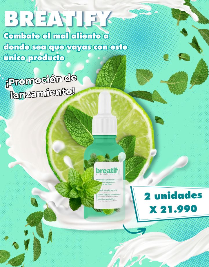 BREATIFY- Elimina el mal aliento, habla con confianza 😎🌿OFERTA EXCLUSIVA DE HOY: 2 POR 1🦷🌿