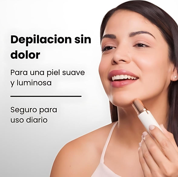 Depiladora Facial Magic™- Discreta, elegante, con linterna y recargable. 2da unidad a 75% de dcto.💋