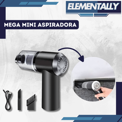 Ultra Mini aspiradora™- Mantén tu auto y casa impecable, incluye todos los accesorios GRATIS 😜OFERTA: ¡Paga uno y llévate dos!✨😎